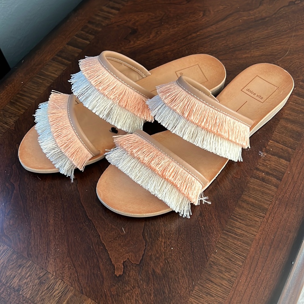 Dolce vita Fringe Sandals